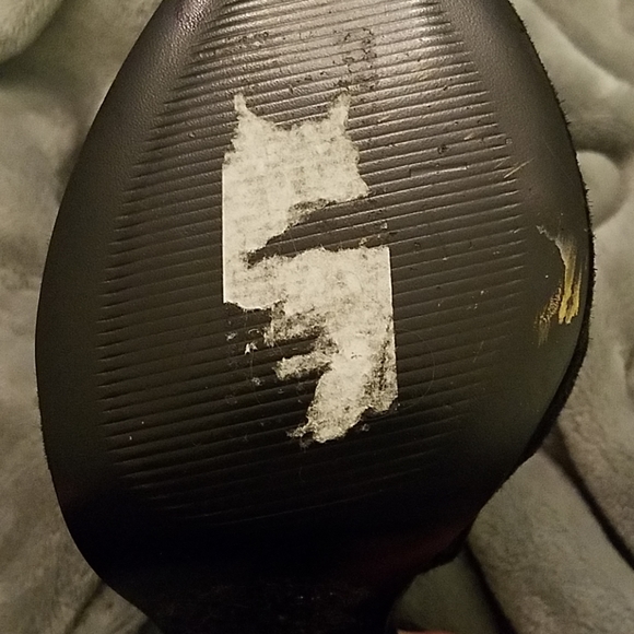 Cassandra Ray Black Suede Strappy Heels Size 9.5 - Picture 7 of 7